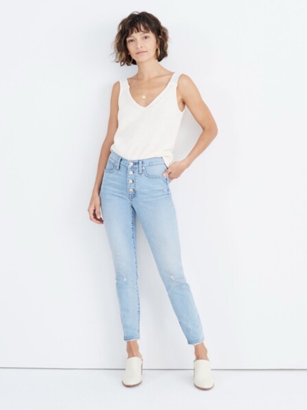 Madewell 9” High Rise Skinny